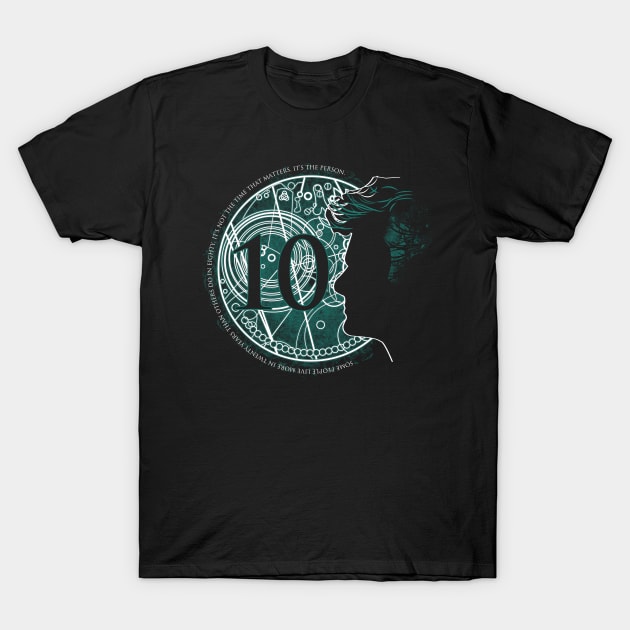 Time Word No. 10 T-Shirt by Grafxguy1